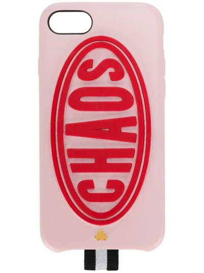 Shop Chaos Daytona Iphone 8 Case In Pink