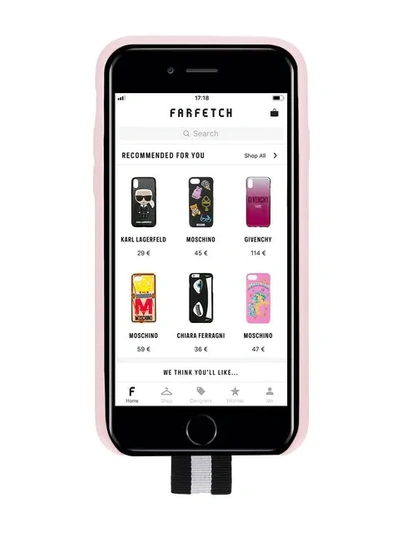 Shop Chaos Daytona Iphone 8 Case In Pink