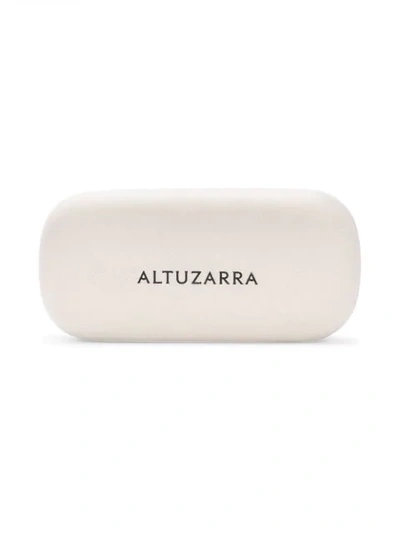 Shop Altuzarra 'cat Eye' Sunglasses In White