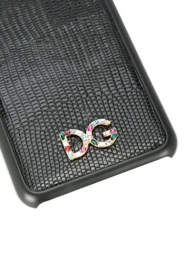 Shop Dolce & Gabbana Iphone 8 Plus Case In Black