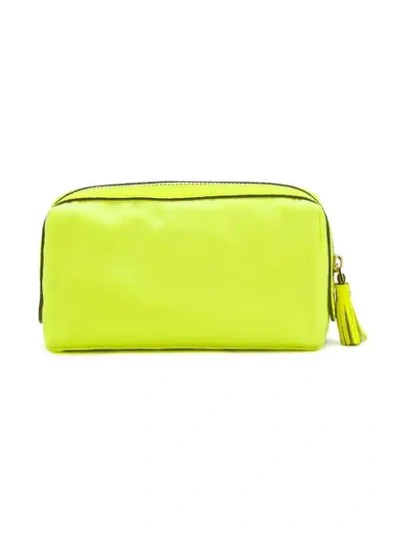 Shop Anya Hindmarch Girlie Stuff Make-up Bag In Yellow