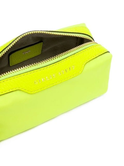 Shop Anya Hindmarch Girlie Stuff Make-up Bag In Yellow