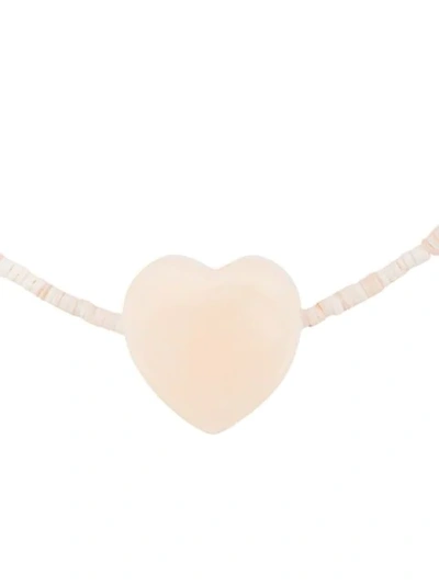 Shop Lizzie Fortunato Pendant Necklace In White