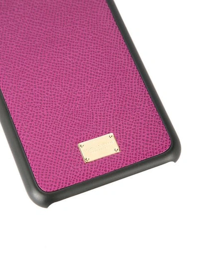 Shop Dolce & Gabbana Iphone 8 Plus Case In Purple