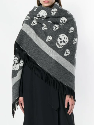 Skull shawl