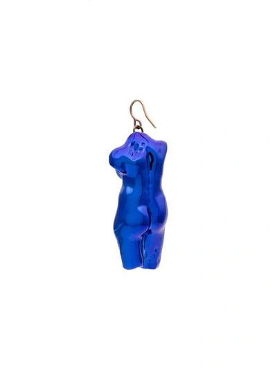 Shop Marni Blue Body Single Earring