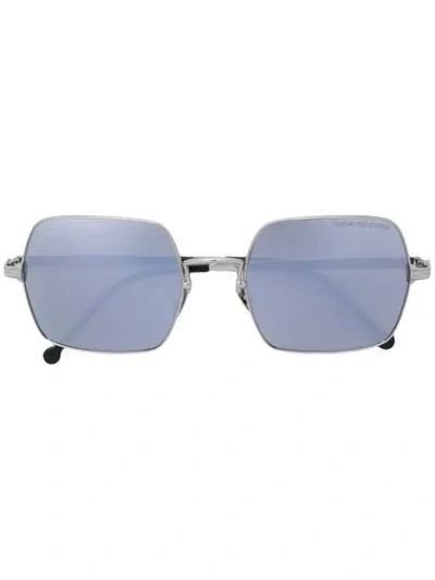 Shop Cutler And Gross Bohemian 70's Inspired Sunglasses In Metallic