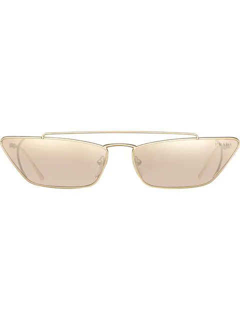 Prada Ultrabox Sunglasses In Metallic | ModeSens