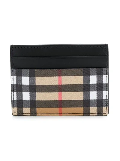 Shop Burberry Klassisches 'sandon' Kartenetui In 00100 Black