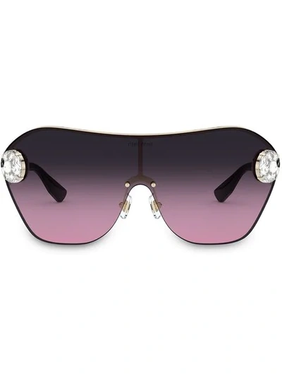 Shop Miu Miu Enchant Sunglasses In Pink