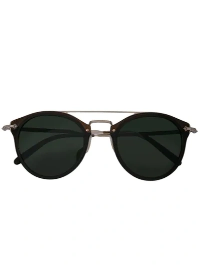 Shop Oliver Peoples Remick Sunglasses In Black