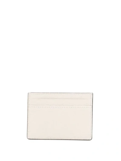 Shop Gucci Zumi Grainy Leather Card Case - Neutrals