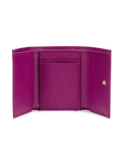 Shop Dolce & Gabbana Mini Foldable Purse In Pink