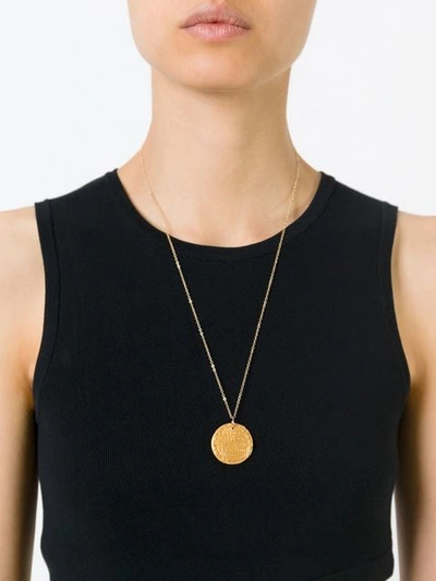 Shop Alighieri 'il Leone' Necklace In Metallic