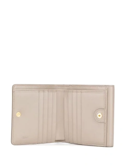 Shop Chloé C Wallet - Grey