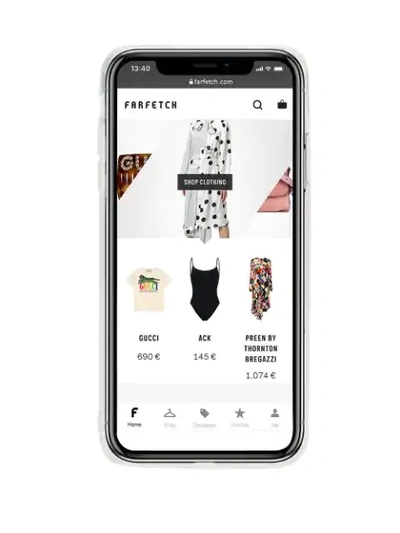 Shop Kenzo Iphone Xs Case In White