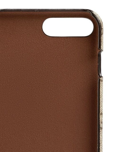 Shop Gucci Ophidia Iphone 8 Plus Case In Brown