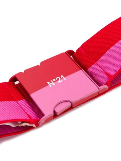 Shop N°21 Nº21 Two-tone Belt - Pink