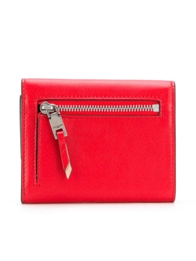 Shop Givenchy Portemonnaie Mit Prägung In Red