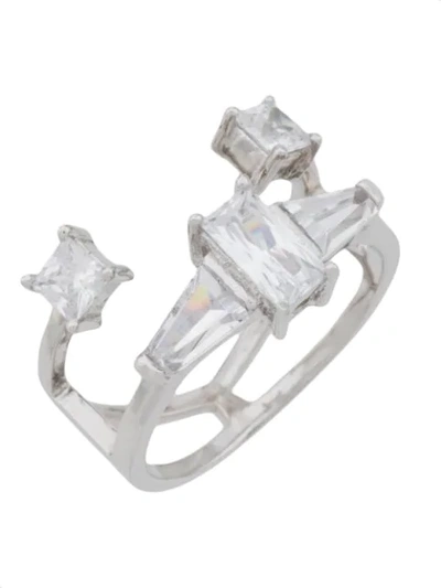 Shop V Jewellery Marnie Ring In Silver