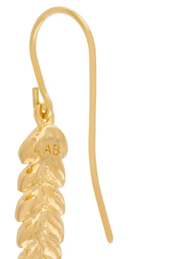 Shop Aurelie Bidermann Aurelie Wheat Earring In Metallic