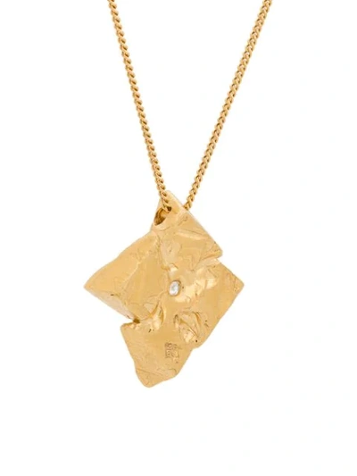 Shop Imogen Belfield Lucky Star Diamond Necklace In Gold
