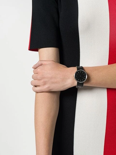 Shop Uniform Wares M35 Two Hand Watch In Black