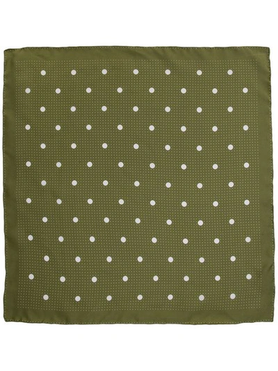 Shop Alex Mill Multi Dots Scarf In Green