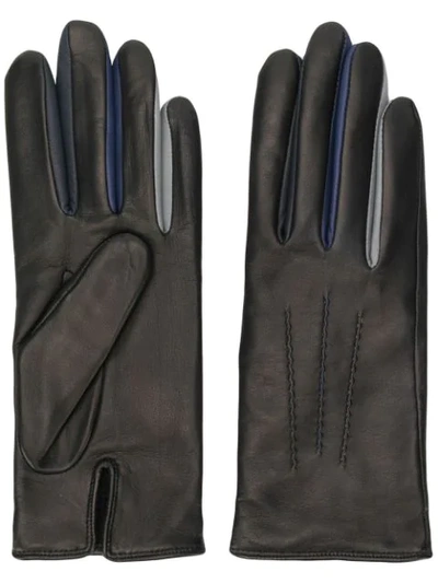 AGNELLE CUT OUT DETAILED GLOVES - 黑色