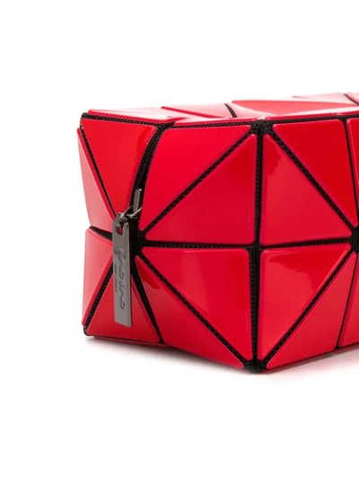 Shop Bao Bao Issey Miyake Make Up Bag In Red