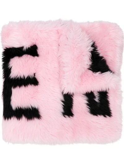 Shop Balenciaga Giant Scarf In Pink