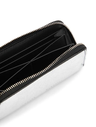 Shop Proenza Schouler Trapeze Zip Compact Wallet In Grey