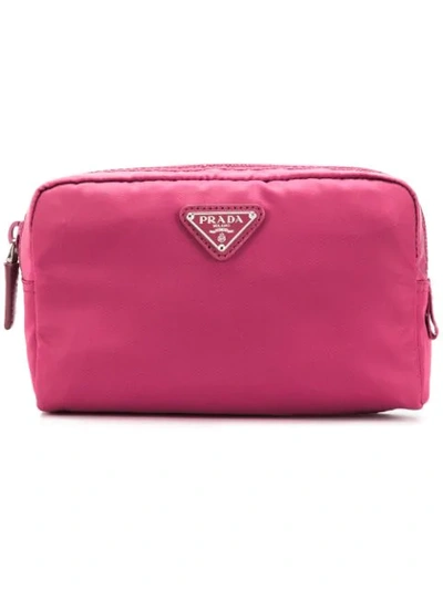 Shop Prada Cosmetics Case - Pink