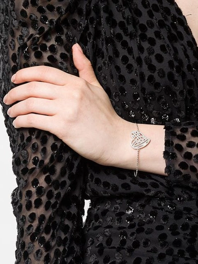 Shop Vivienne Westwood Guiseppa Chain Bracelet In Silver