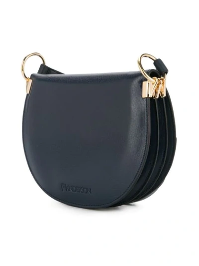 Shop Jw Anderson Latch Bag In Blue