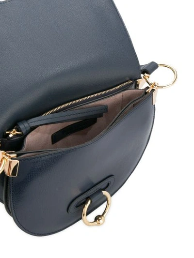 Shop Jw Anderson Latch Bag In Blue