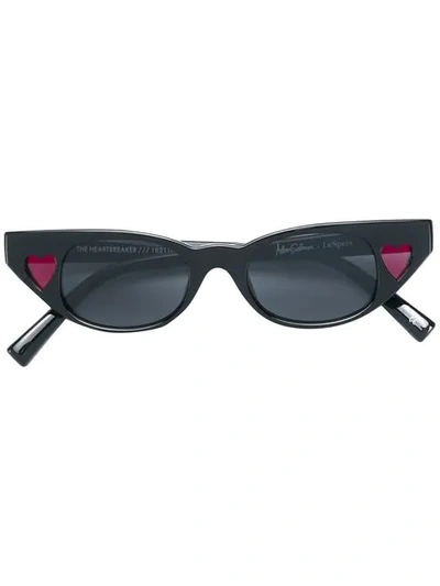 Shop Le Specs X Adam Selman Cat-eye-sonnenbrille In Black