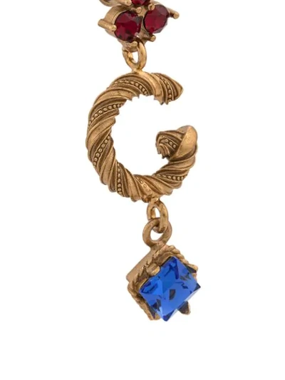 Shop Dolce & Gabbana Jewel D&g Earrings In Gold