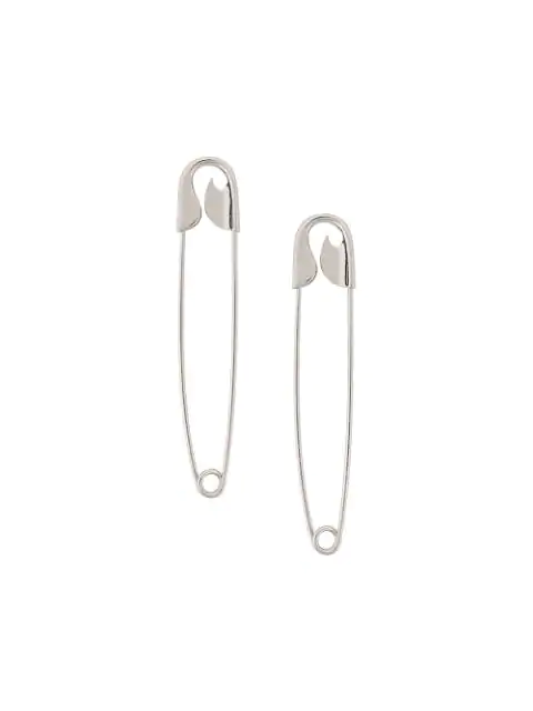 Buy Safety Pin Earrings Balenciaga | UP TO 60% OFF