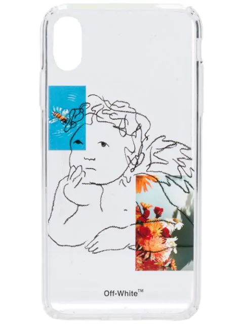 Off White Iphone Xs Max Phone Case In Neutrals Modesens