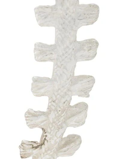 Wouters & Hendrix My Favourite Notched Cast Ribbon Bracelet In Metallic