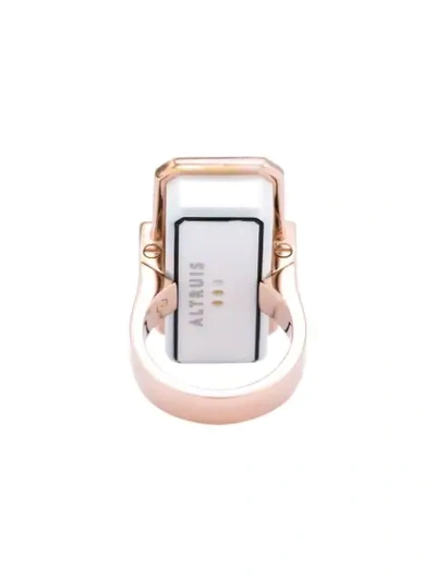 Shop Altruis By Vinaya Designer Wearable Technology Ring In Pink