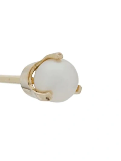 Shop Zoë Chicco 14kt Yellow Gold Pearl Studs