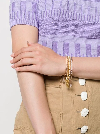 Shop Astley Clarke Bracelet Stack In Gold