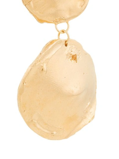 Alighieri Drop Plate Earring In Gold