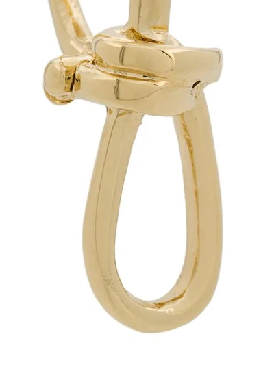 Shop Annelise Michelson Small Wire Earring In Gold