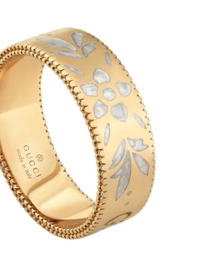 Shop Gucci Icon Ring In Gold