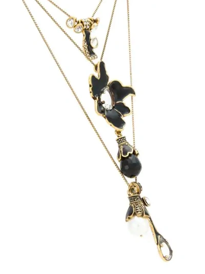 Shop Camila Klein Embellished 3 Necklaces Set - Metallic