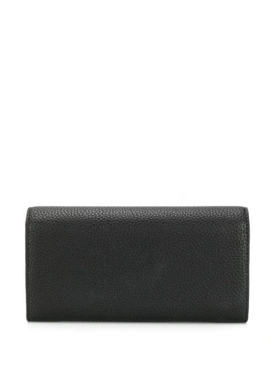 Shop Calvin Klein Logo Plaque Wallet - Black