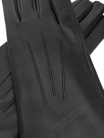 N•peal Lined Gloves In Black